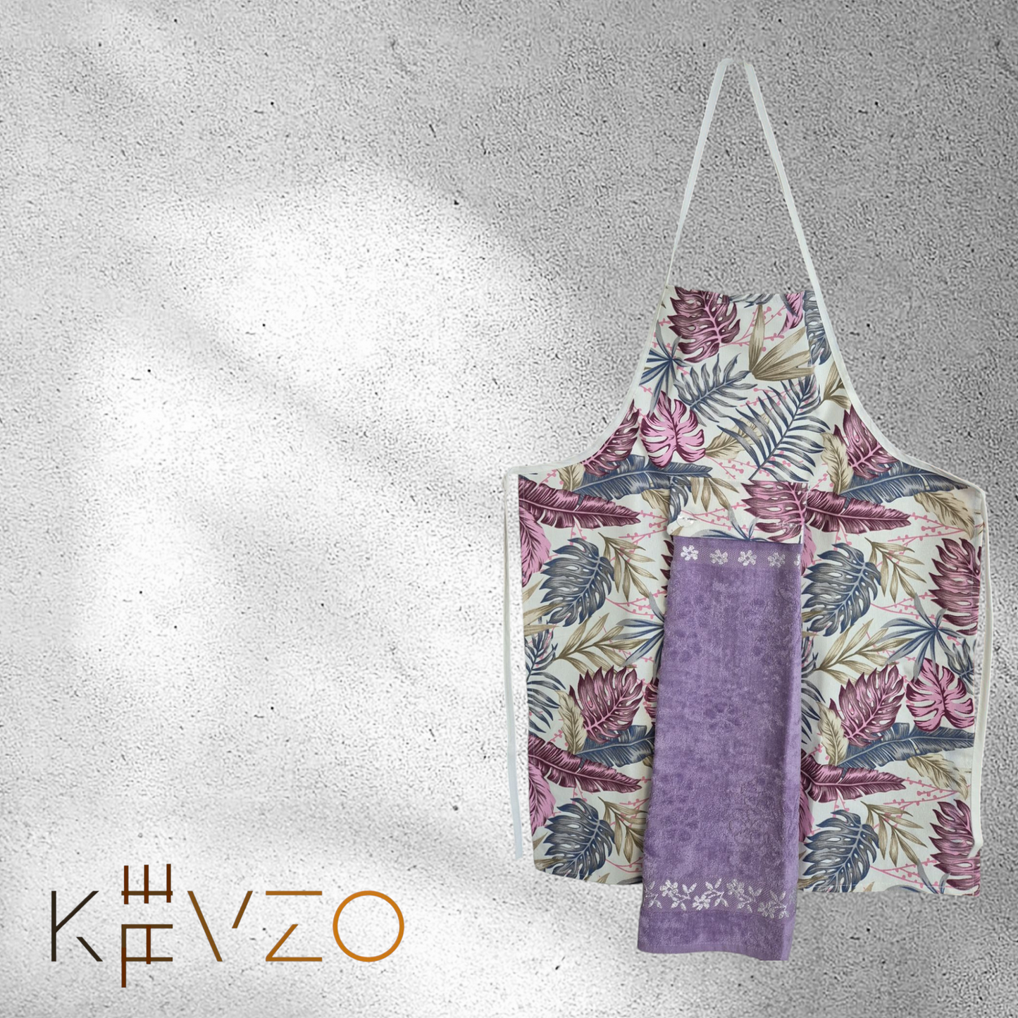 Premium Küchenschürze mit Handtuch 2in1 "SmartChef"