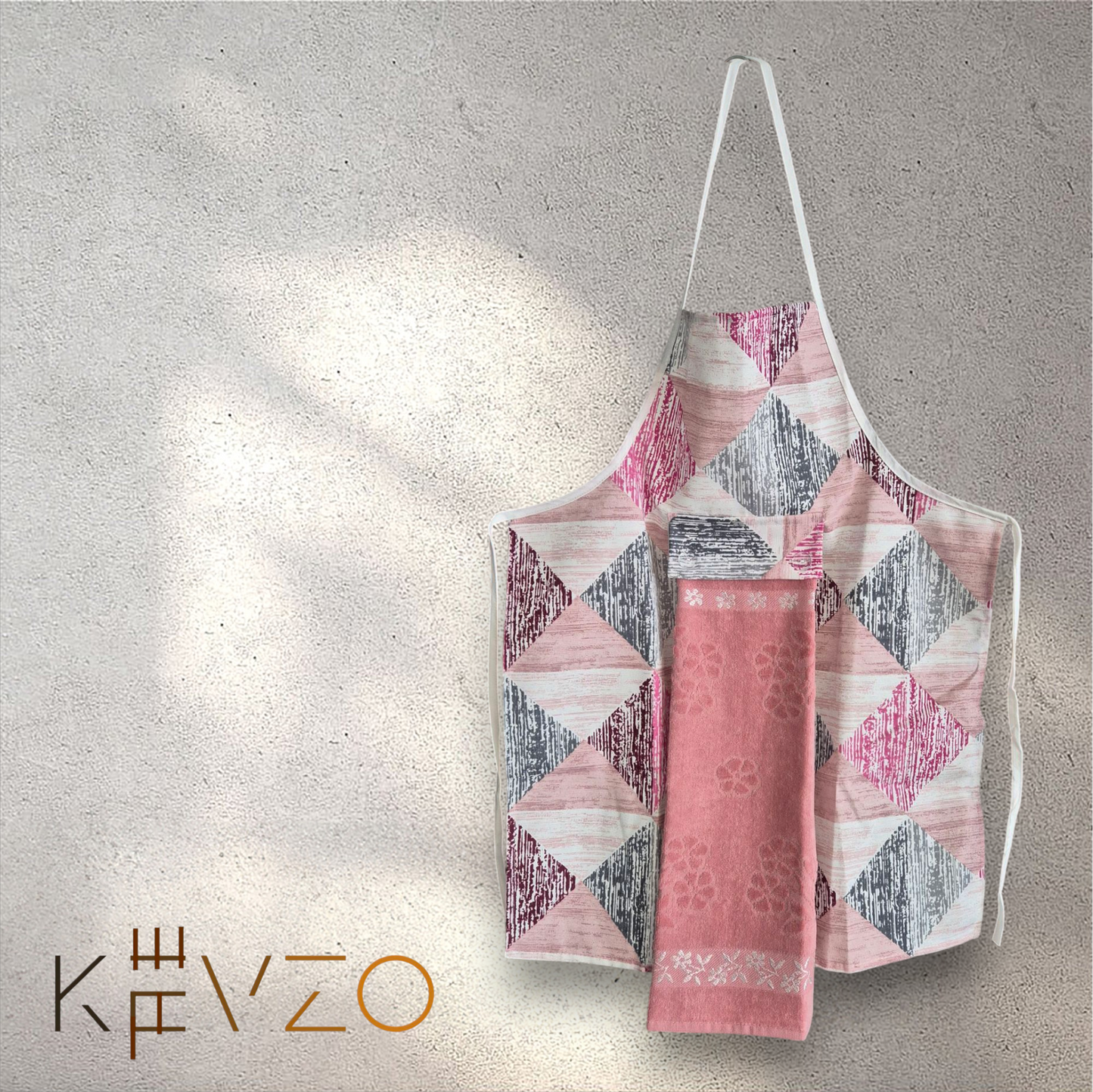 Premium Küchenschürze mit Handtuch 2in1 "SmartChef"