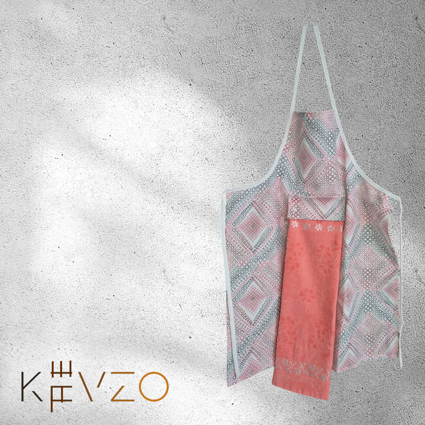 Premium Küchenschürze mit Handtuch 2in1 "SmartChef"