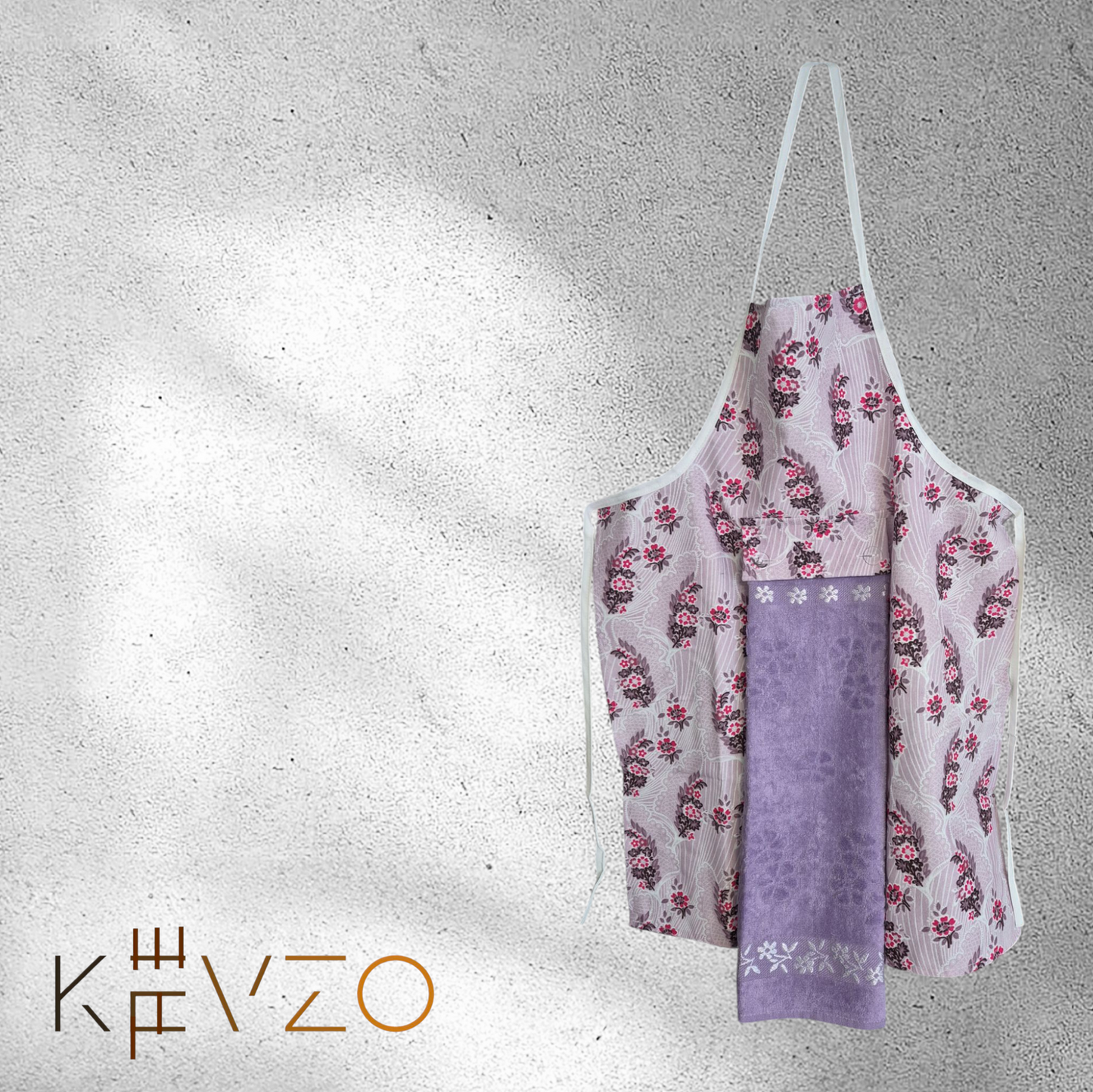 Premium Küchenschürze mit Handtuch 2in1 "SmartChef"