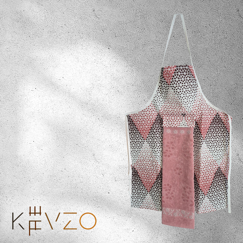 Premium Küchenschürze mit Handtuch 2in1 "SmartChef"