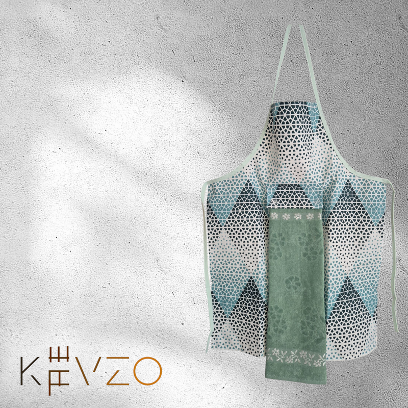 Premium Küchenschürze mit Handtuch 2in1 "SmartChef"