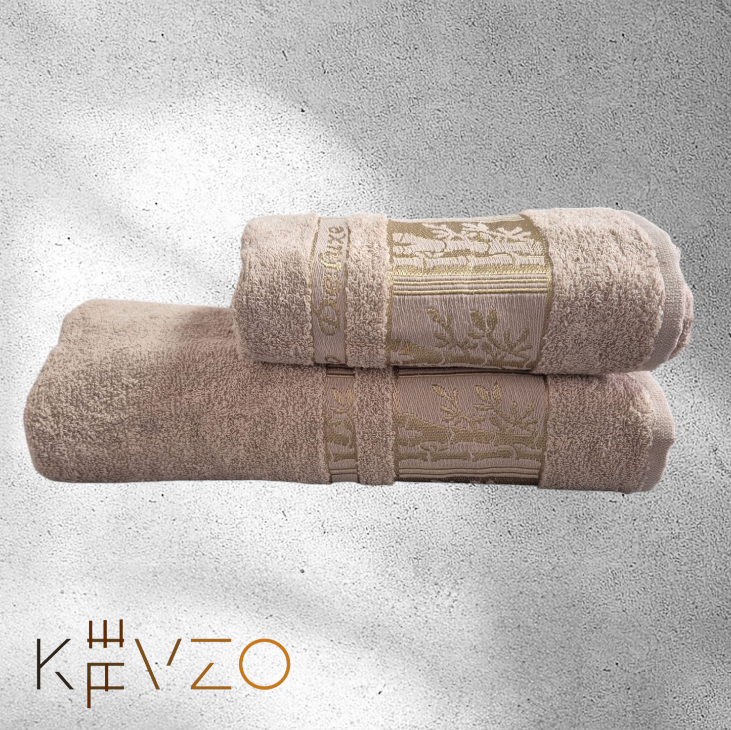 "Bamboo Deluxe" 3-teiligs Bademantel-Set